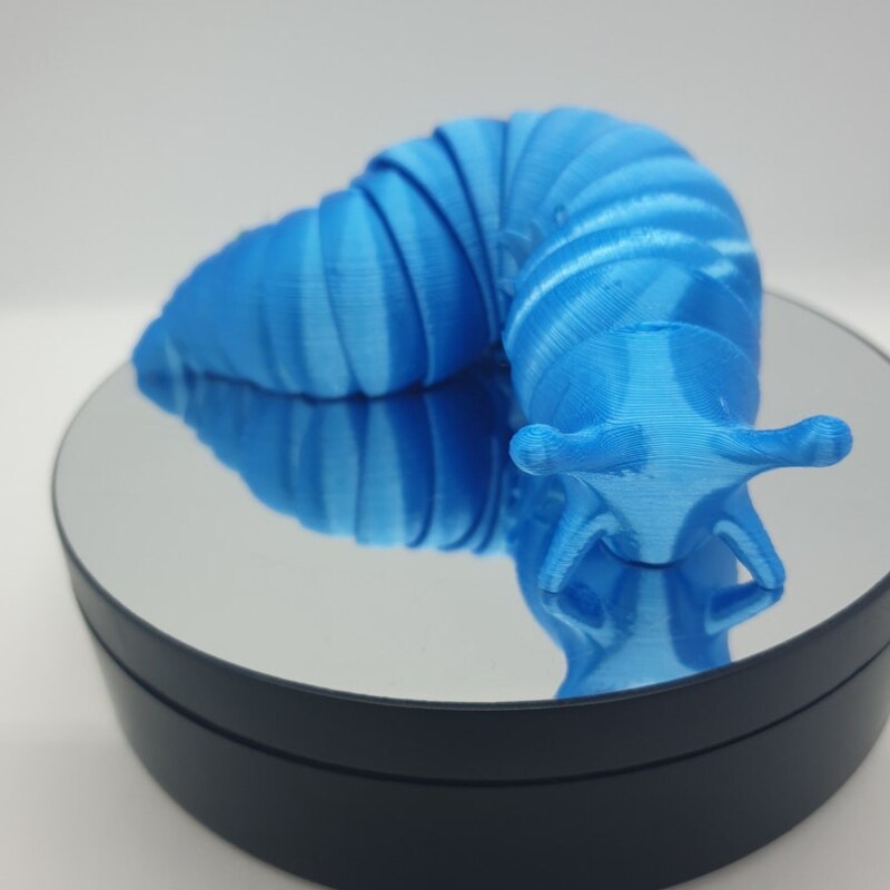 Friendly Articulated Wiggly Slug - Fidget Toy