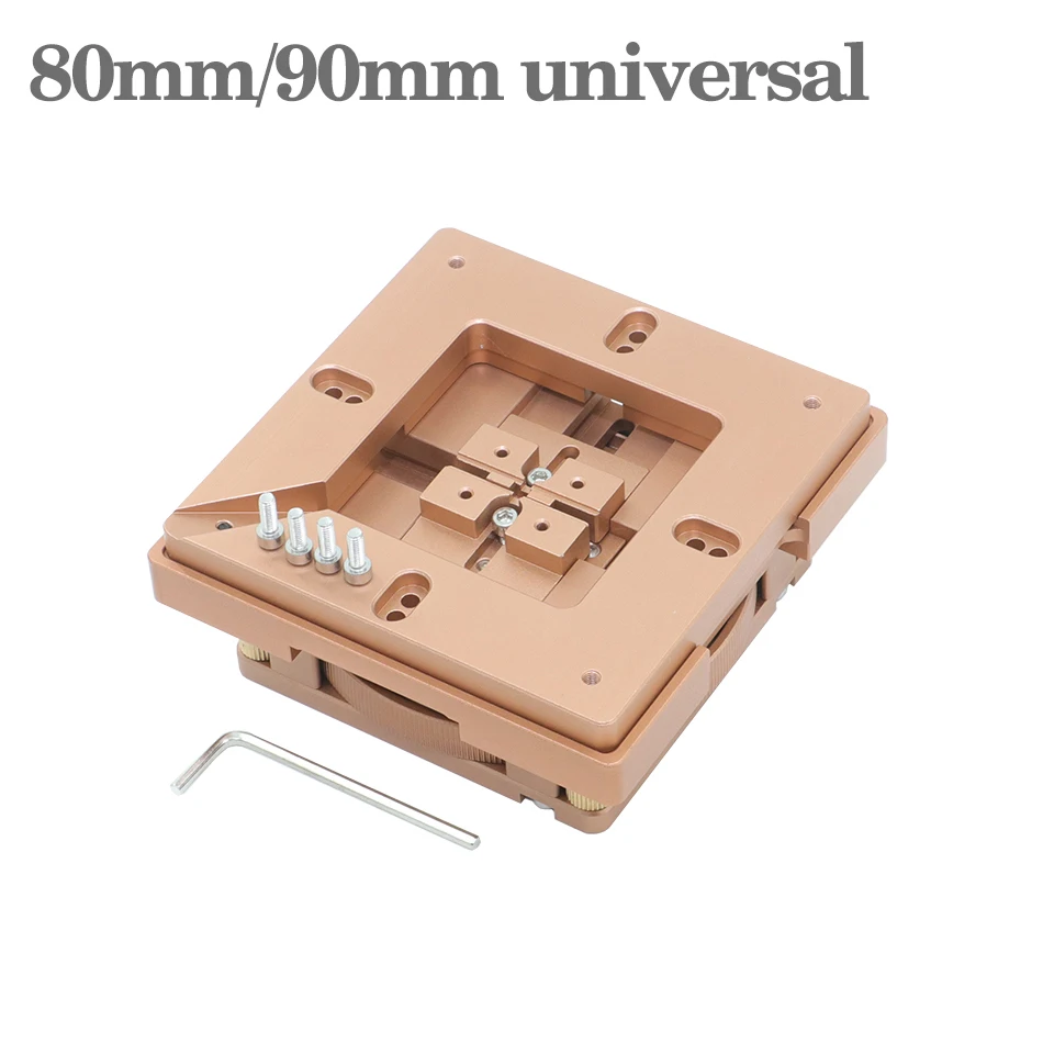 80mm/90mm BGA ball planting table, automatic positioning, universal magnetic tin planting fixture,