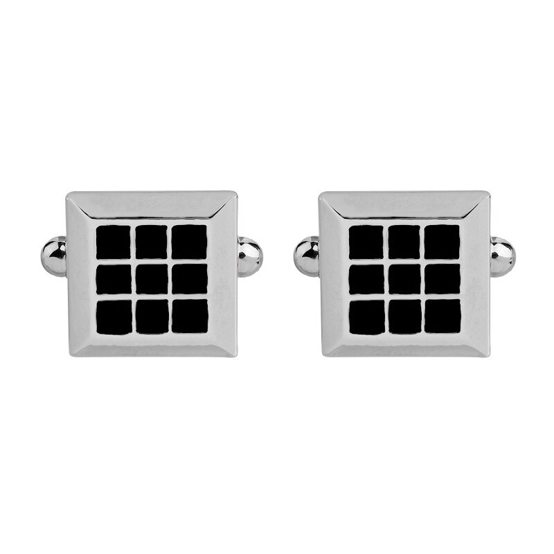 Mens Square Cufflinks Suit Shirt High Quality Cufflinks Fashion Wedding Cufflink Gift Jewelry Men's Accessories Wholesale