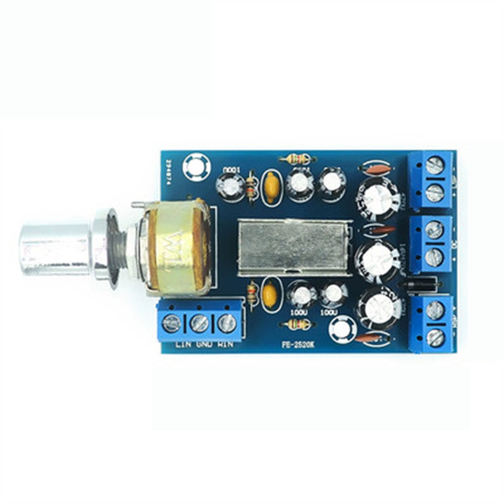 TEA2025B Digital Audio Amplifier Board 2.0 Channel 3W+3W DC 5V 9V 12V Stereo AMP with Volume Control for PC Speakers