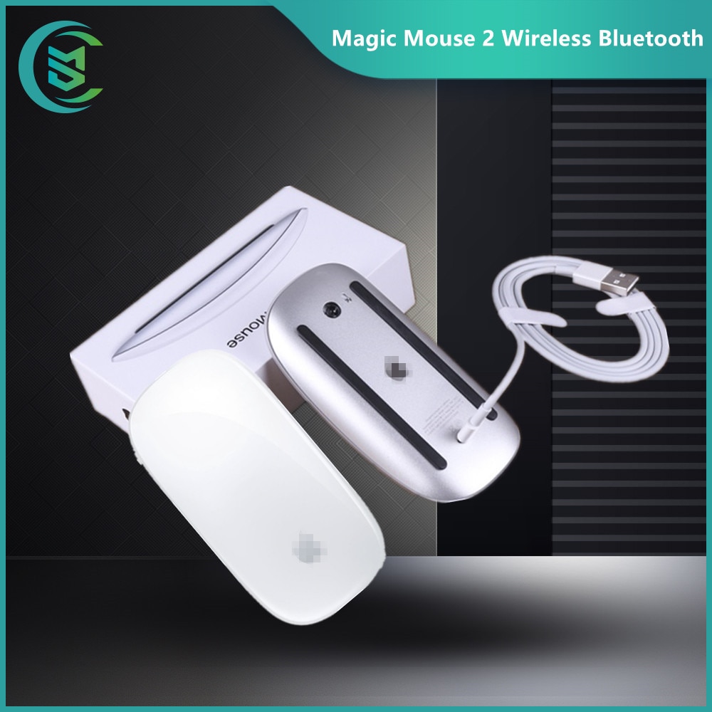 New Magic Mouse 2 Wireless Bluetooth for APPLE Mac Book Macbook Air Mac Pro Ergonomic Design Multi Touch Rechargeable