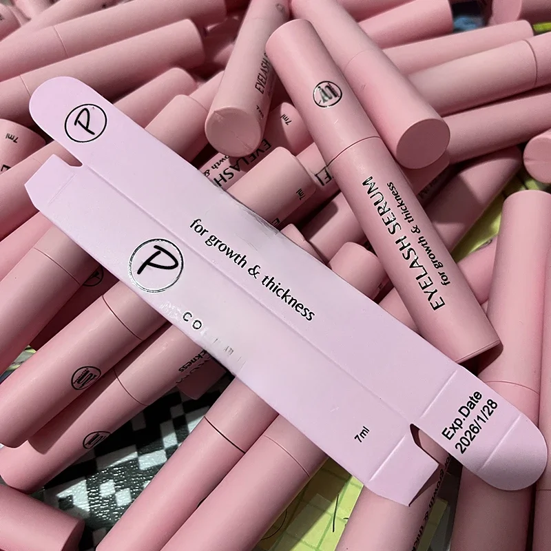 Custom Rapid Eyelash Growth Serum Natural Vegan Non Irritating Lash Boost Serum for Longer Fuller