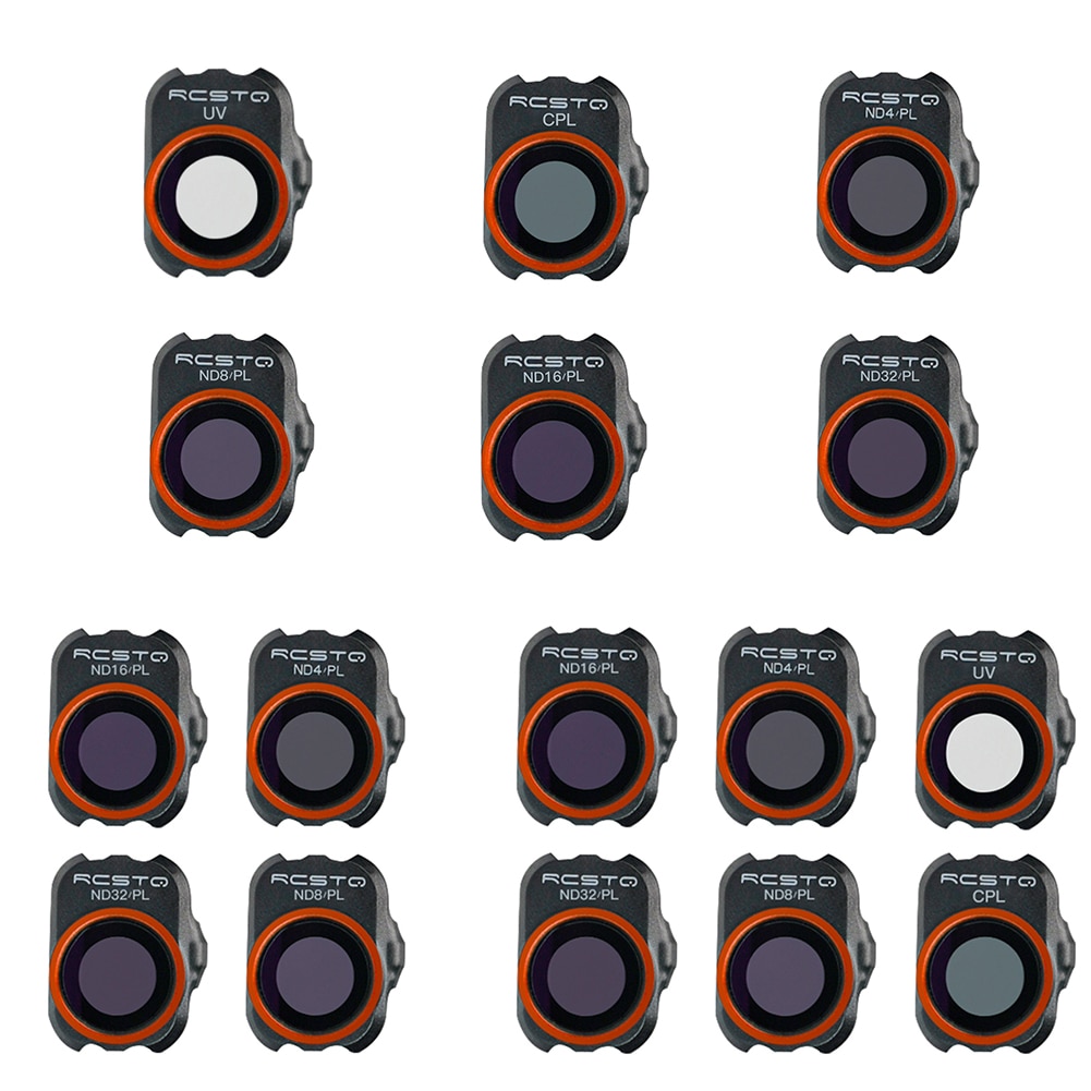1pc/4pcs/6pcs Lens Filters for DJI Mavic Mini 1 2 SE UV/CPL/ND/PL Drone Optical Glass Protective Replacement Set Accessories
