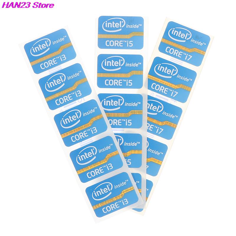 100% brand and high quality 1Pc Ultrabook Performance Label Sticker Laptop Logo Intel Core Four-generation Core I3 I5 I7