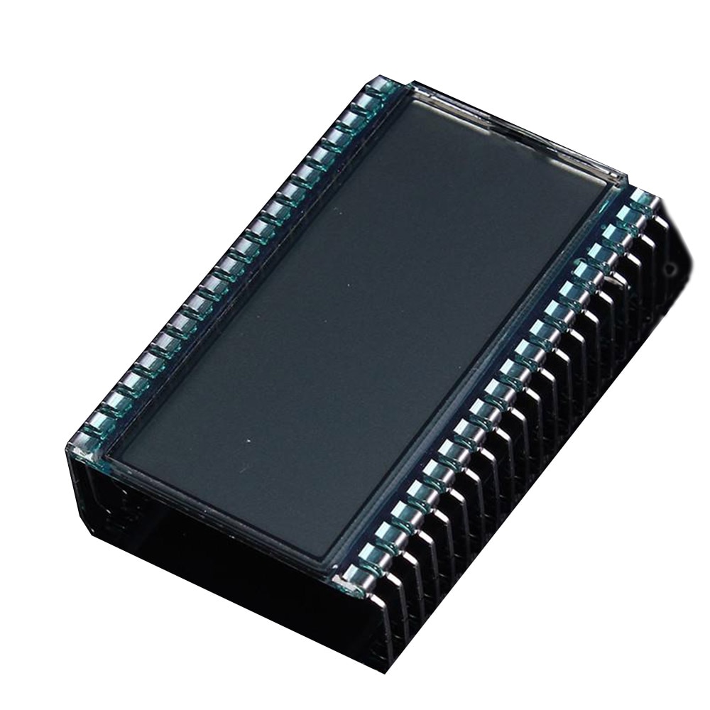 EDS805 LCD Display Module 4 Bit 8 Digit TN Segment LCD 50.8x30.48x2.8mm 45.72x16.51mm Metal Pin