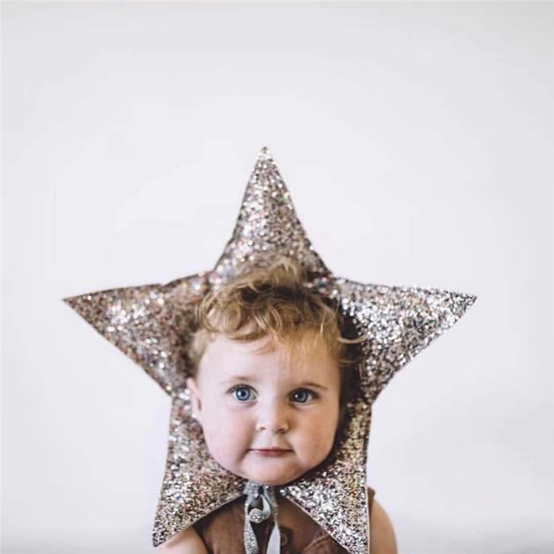 EnkeliBB Super Cute Baby Photography Props Kids Tiara Birthday Party Props Boy and Girl Lovely Fashion Stars Accessories