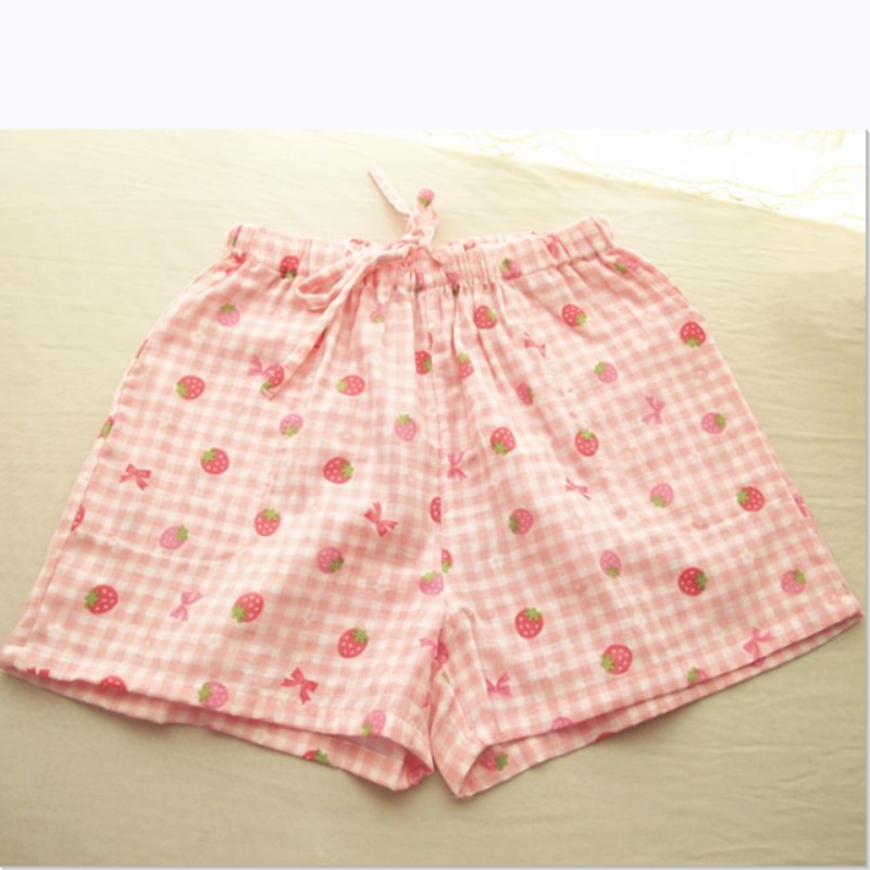 Summer Women's Cotton Pajama Pants Large Size Double Layer Gauze Home Pants Loose and Comfortable Casual 2022