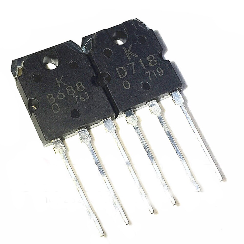 10Pcs/Lot New Original B688 D718 2SB688 2SD718 AUDIO Amplifier PAIR MANAGEMENT DOMESTIC PAIR 3.0 Good Quality