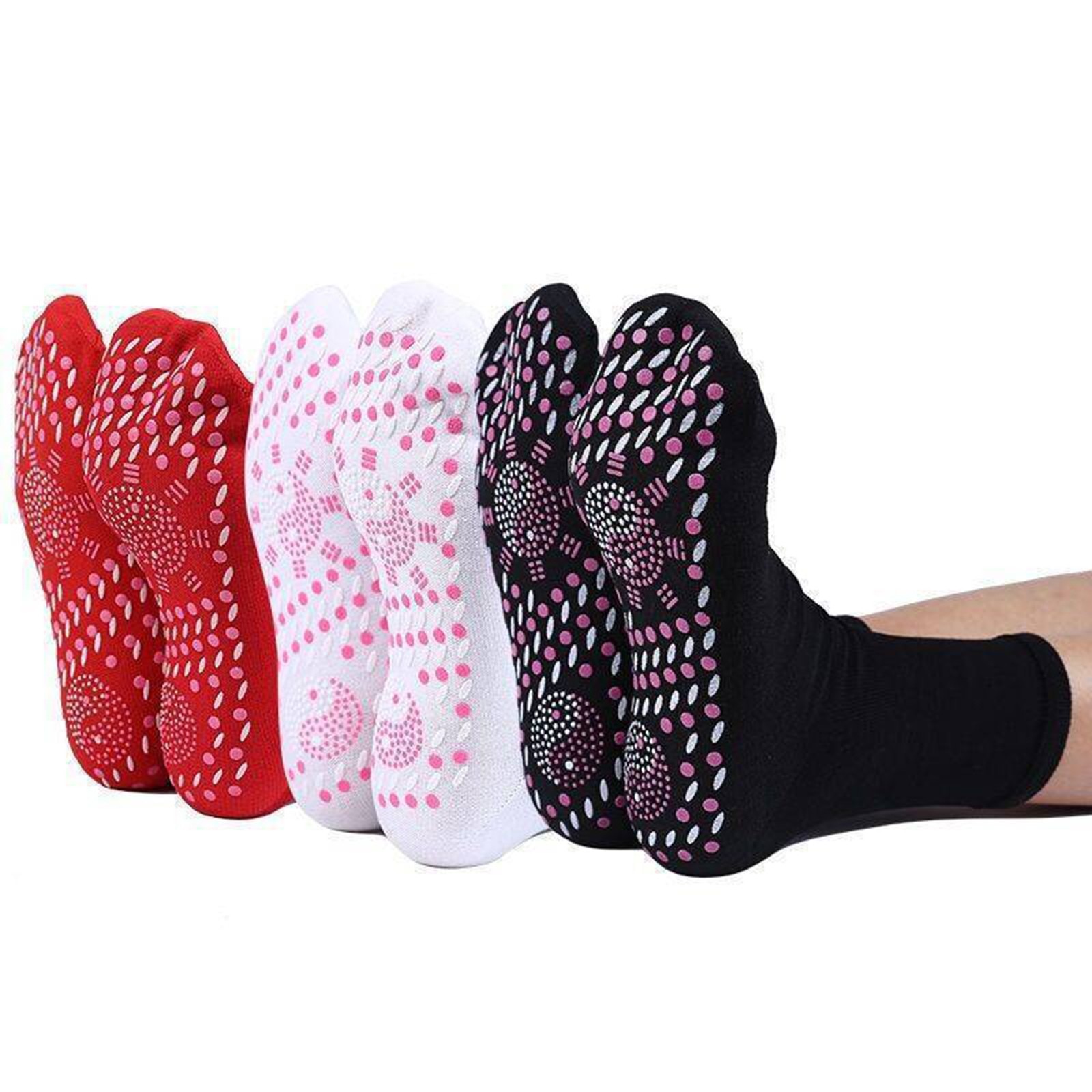 Self Heating Magnetic Therapy Massage Socks For Men And Women In Winter Riding Fishing Skiing Warm Compression Socks Massage