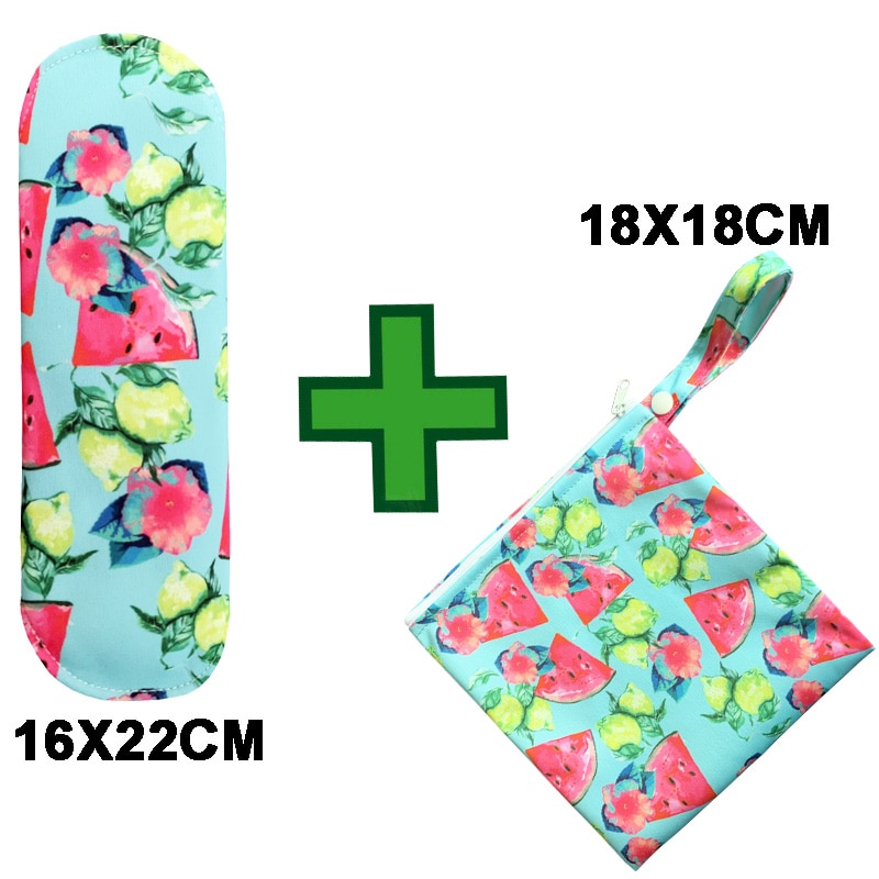 1 Pcs Natural Bamboo Charcoal Sanitary Pads For Normal Reusable Cotton Protection Female Sanitary Napkin