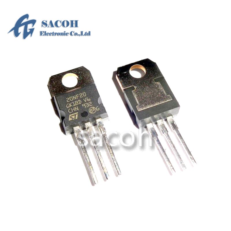 New Original 10PCS/Lot STP20NF20 20NF20 or STP20NF06L P20NF06L P20NF06 or STP20NE06L P20NE06L P20NE06 TO-220 200V 18A MOSFET