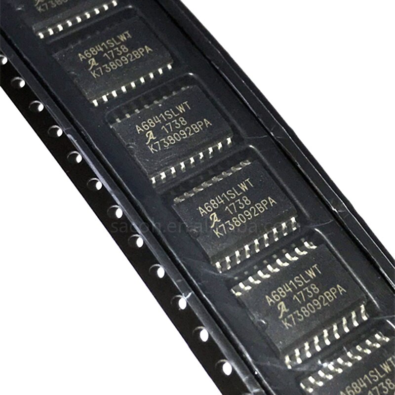 1PCS New A6841SLWT A6841SLWTR-20-T A6841SLW-20-T A6841SLW-T A6841ELW-20-T A6841ELW-T A6841SA-T SOP-20 Input Latched Sink Driver