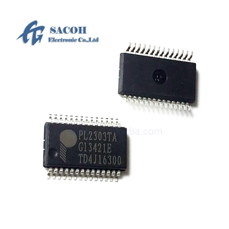 10PCS/lot New OriginaI PL2303TA or PL2303SA or PL2303RA PL2303HXA PL2303HXD PL2303HXC PL2303HX PL2303 SSOP-28 Bridge Controller