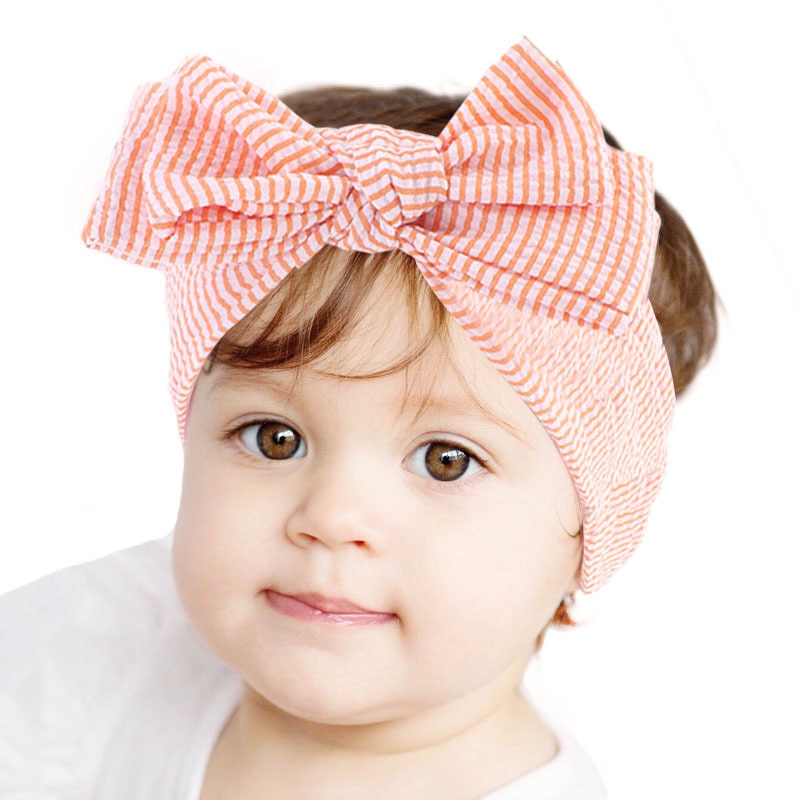 Popular Children's Hair Belt Baby Big Bow Headband Headdress Children's Hair Ornament Ktd-01