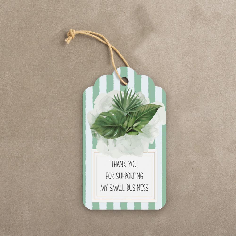 Hanging Labels with Hemp Rope Paper Tags Lightweight Easy to Use Useful Gift Paper Tags Ornament