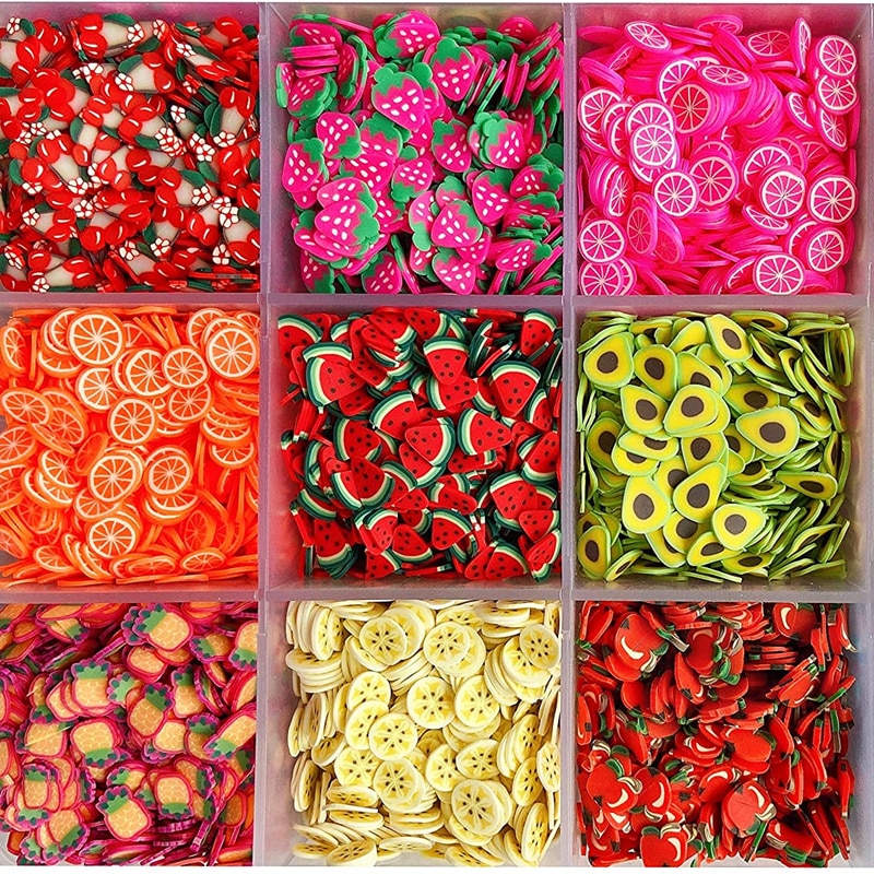 1000Pcs Polymer Clay Flakes Resin Filler for Epoxy Silicone Mold DIY Craft Nail Art Jewelry Accessories Making Supplies Material