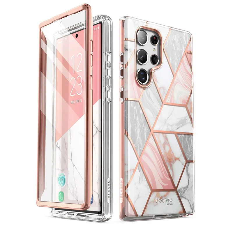 For Samsung Galaxy S22 Ultra Case 5G (2022 Release) I-BLASON Cosmo Slim Stylish Protective Case with