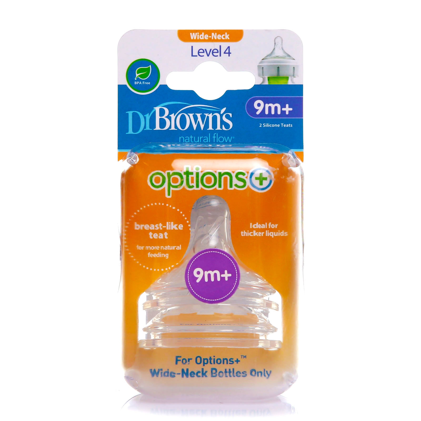 ebebek Dr Browns Bottle Nipples For Wide-neck Bottles 2 Pcs