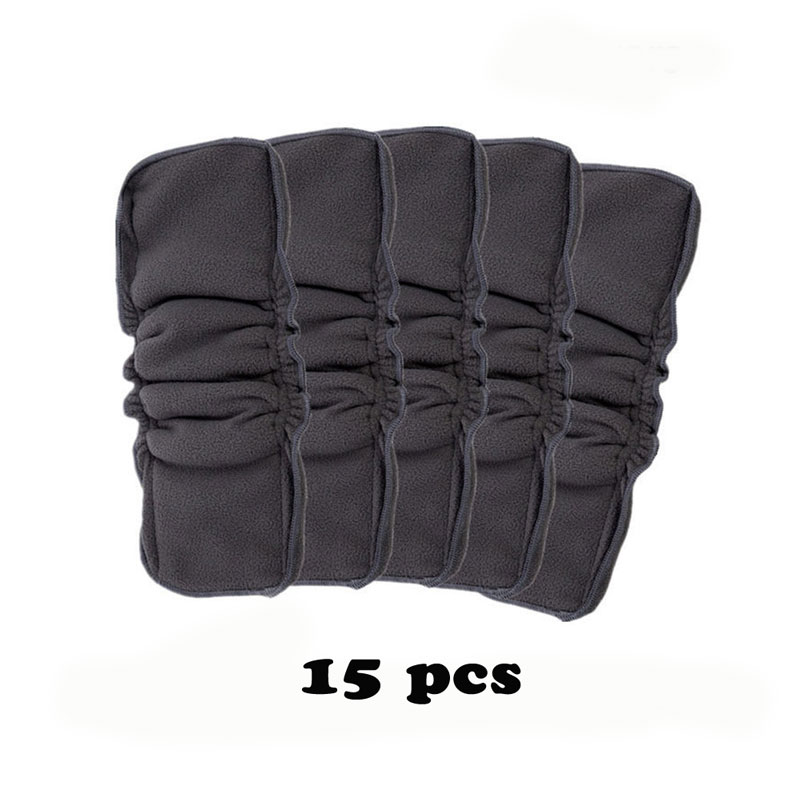 Organic Hemp Insert 5 Layers for Reusable Cloth Diaper Newborn Bamboo Inserts for Cloth Nappyies Washable Children Diaper Liners