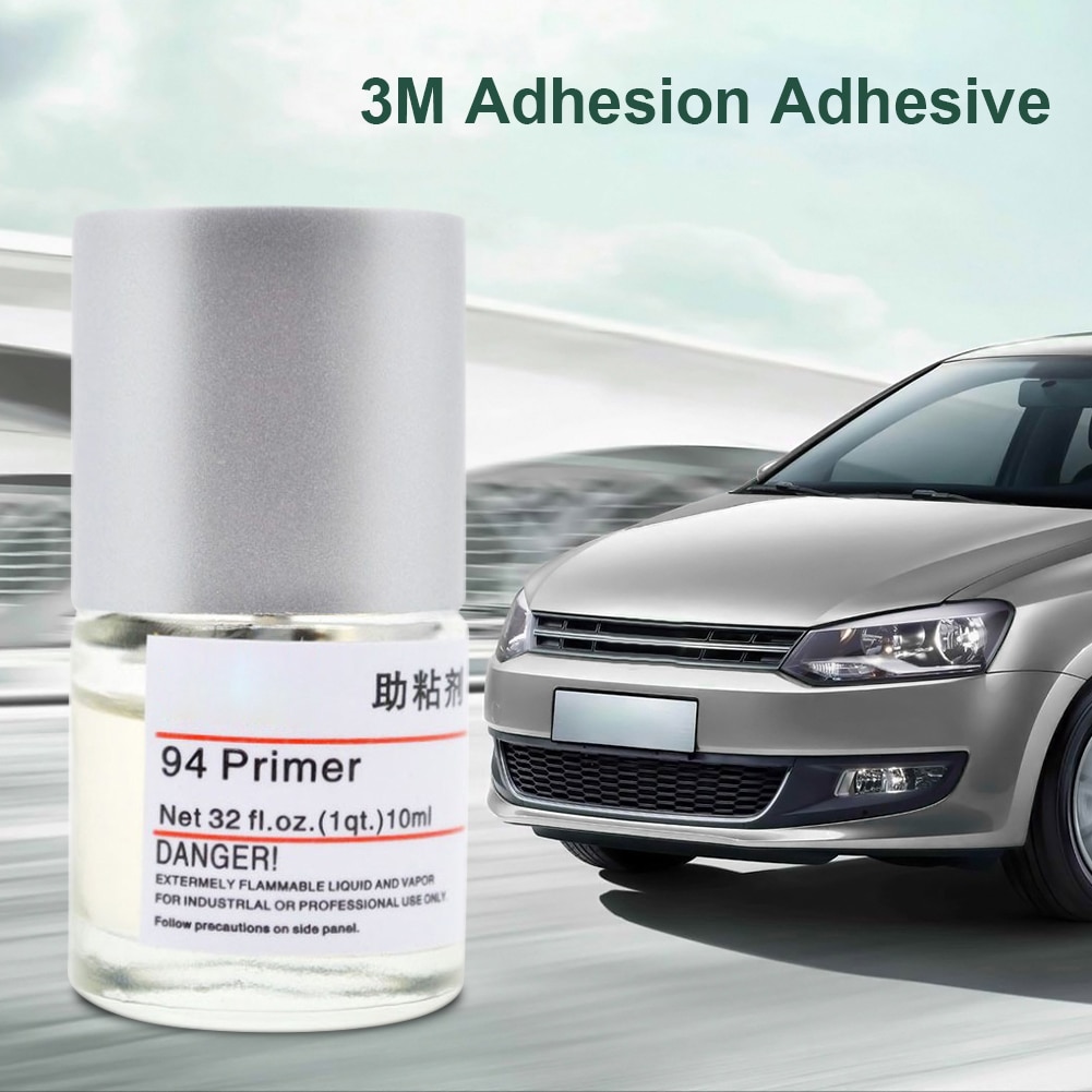 3M 94 adhesive First adhesion promoter 10ML Car Tape Primer Car Foam Tape Adhesive Car Decoration Strip Double Side Adhesive NEW