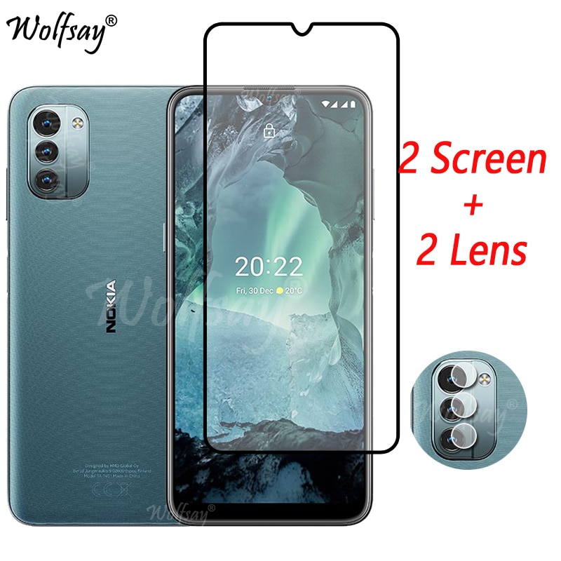 Full Cover Tempered Glass For Nokia G11 Screen Protector For Nokia G11 NokiaG11 G21 Camera Glass For Nokia G11 Glass 6.5 inch