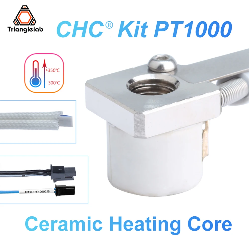 R TriangleLab CHC®KIT PT1000 ceramic heating core quick heating mini for ender 3 V6 hotend CR10 CR-6