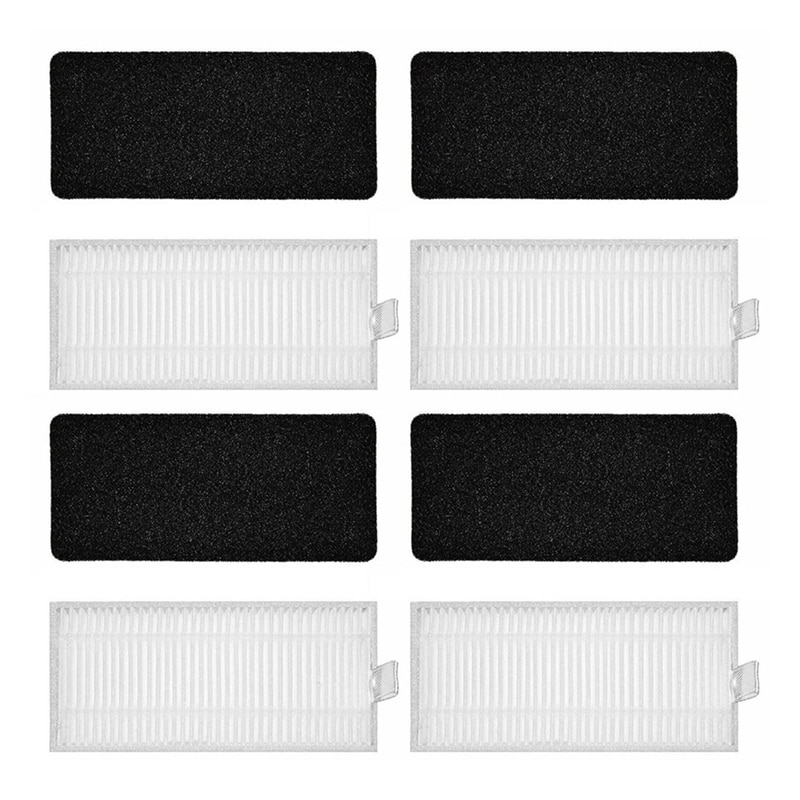 Vacuum Cleaner Replacement Parts 4 Filter Cleaner Cleaning Replacement Cleaning Filter Fit for Yeedi K600 K700