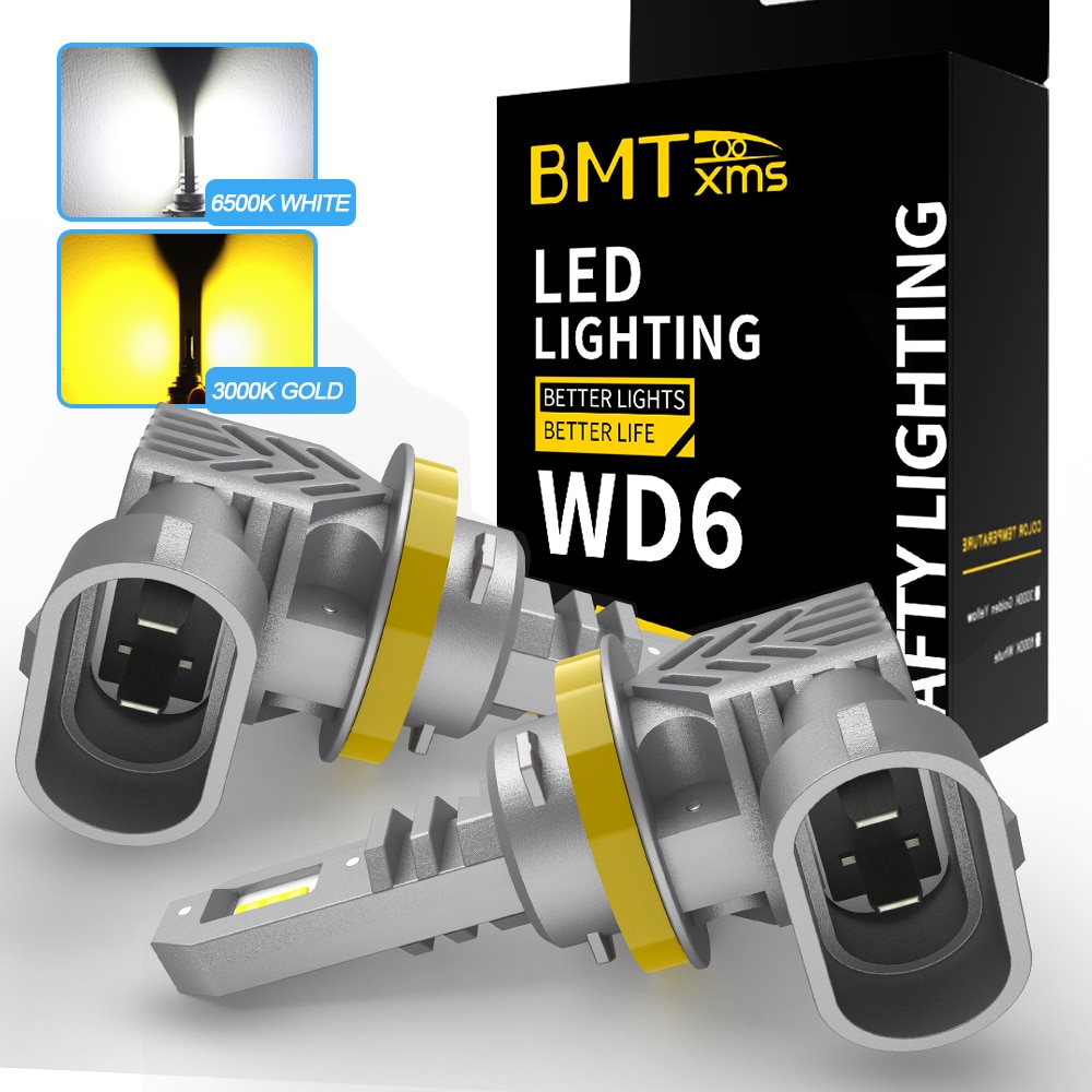 BMTxms 2X LED Fog Light H8 H9 H11 H16 JP 9006 BH4 LED Bulb For VW Jetta GOLF 5 6 7 Caravelle T5 T6 Tiguan Touareg Touran Canbus