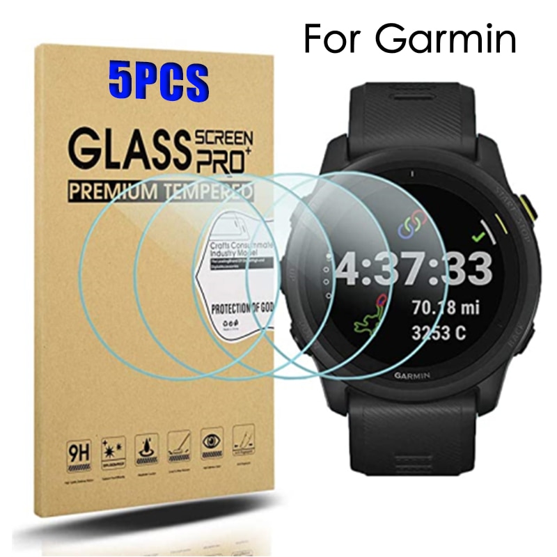For Garmin Fenix 7 6 6S 6X 5 5S/Vivoactive 3/Forerunner 945 955 735XT/Garmin Enduro 2 Tempered Glass Screen Protector SmartWatch