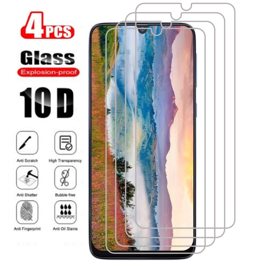 4Pcs Tempered Glass On For Samsung Galaxy A10 A20 A30 A40 A50 A60 A70 Screen Protector A80 A90 M10 M20 M30 M40 Glas Film Case