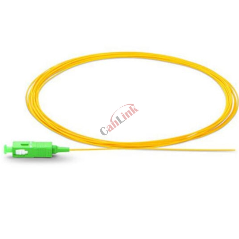 50PCS/lot HOT SELL SC/APC SM fiber pigtail Simplex 9/125 Single Mode G657A Fiber Optic Pigtail