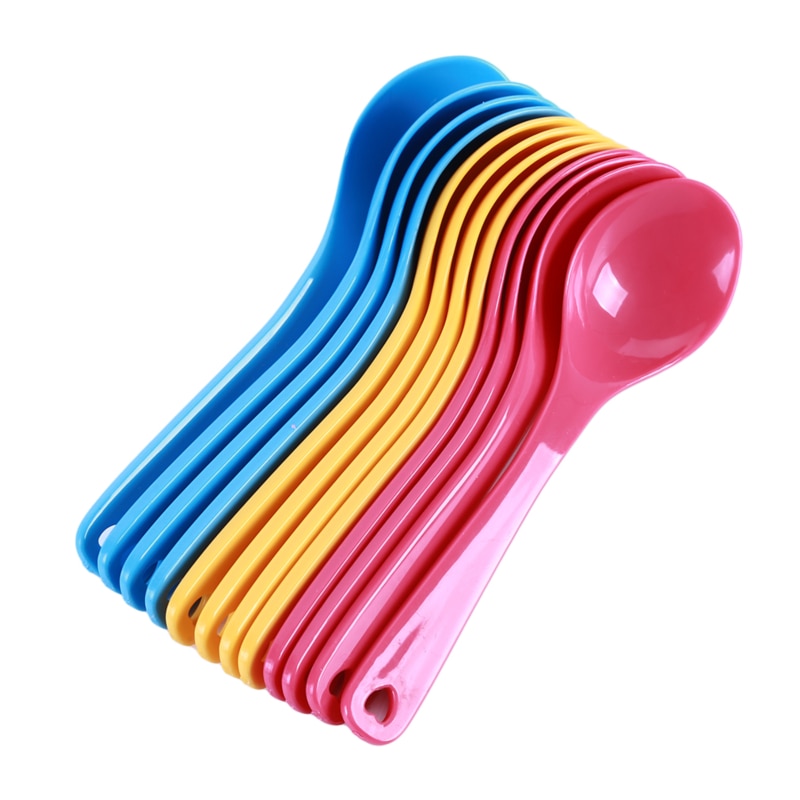 Hot Sale Baby Soft Safe Plastic Spoon Candy Color Temperature Sensing Spoon Children Food Baby Feeding Tools High Quality