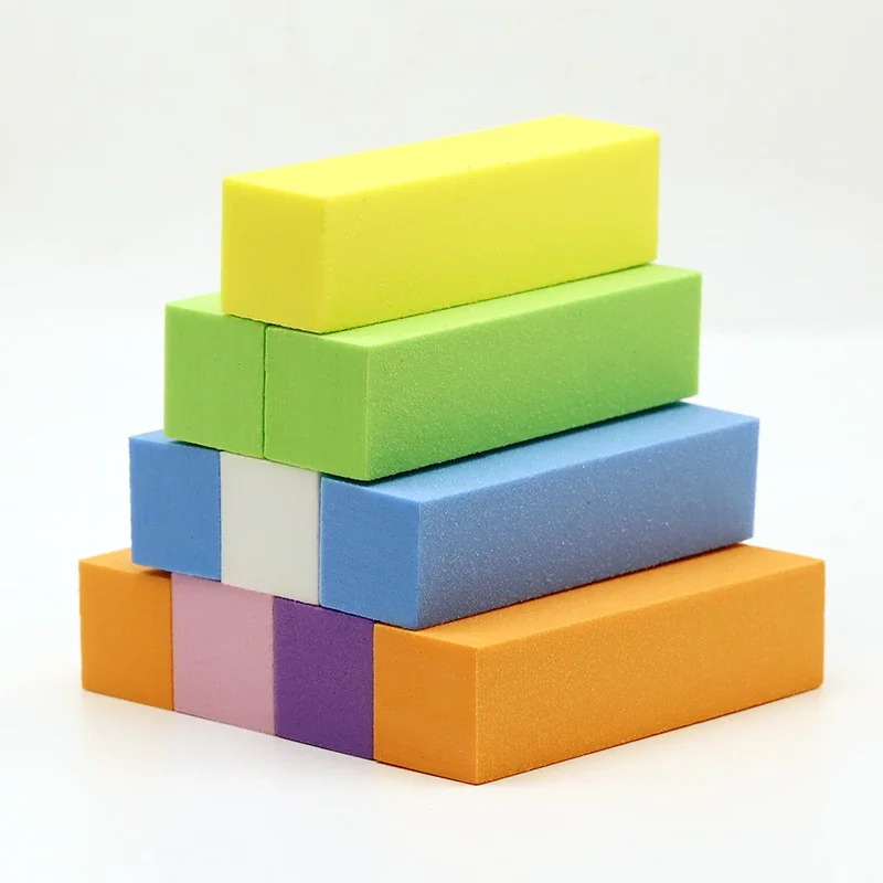 5/10 Pcs Nail Art Sanding Sponge Buffer Block Nail Buffers Files Block Grinding Polishing Manicure