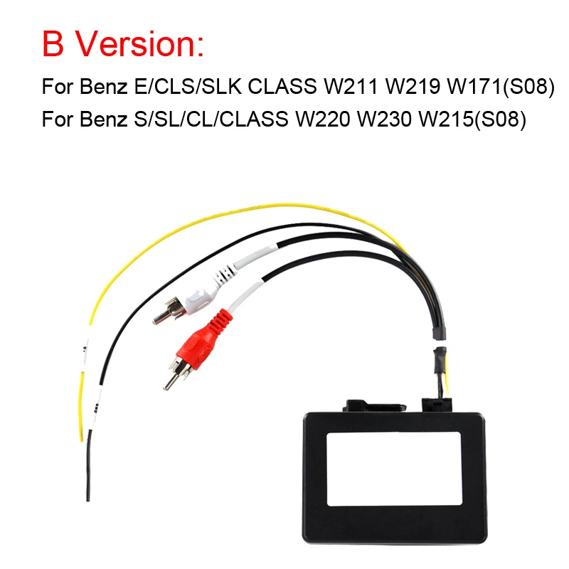 Car Stereo Radio Fiber Optic Decoder plus box for Porsche Cayenne Benz GL ML W211 W209 B200 W203