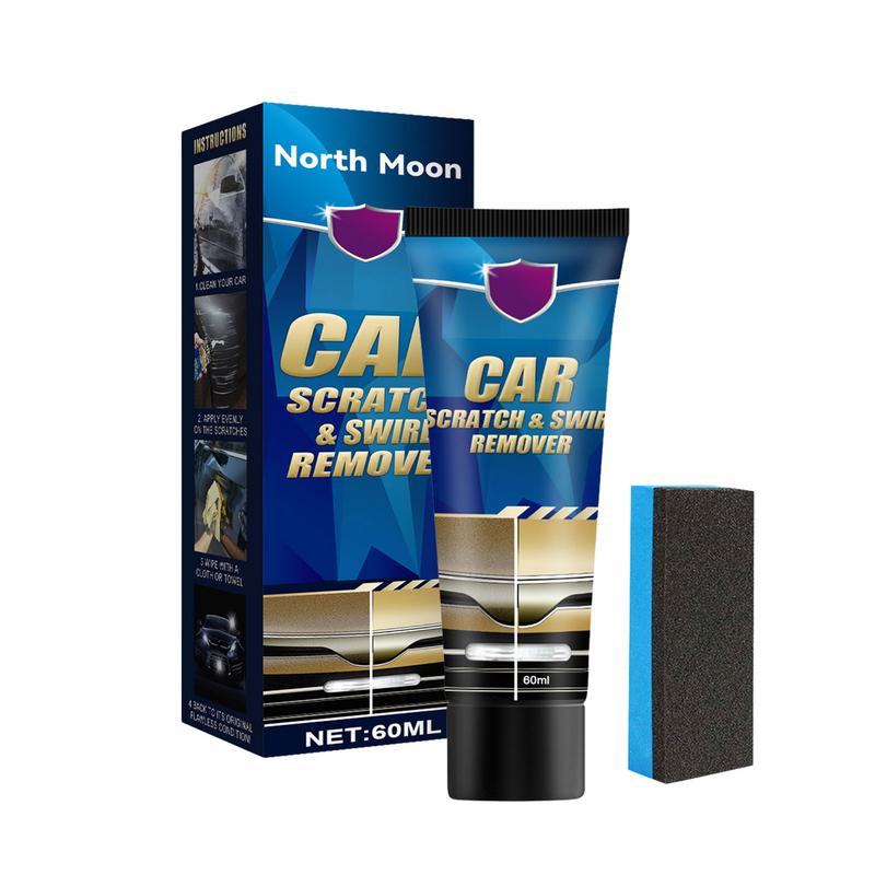 60g Car Scratch Remover Kit Scratches Repair Cream Polish and Paint Restorer Rubbing Compound for Swirl Marks Water Spots
