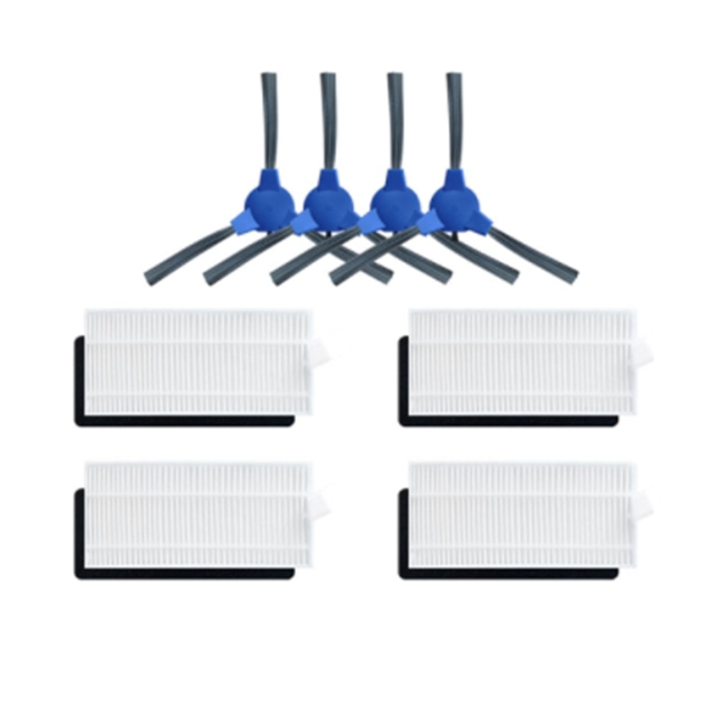 Hepa Filter Side Brush Replacement for Cecotec Conga 1090 1790 Titanium Ultra Robotic Vacuum Cleaner Spare Parts