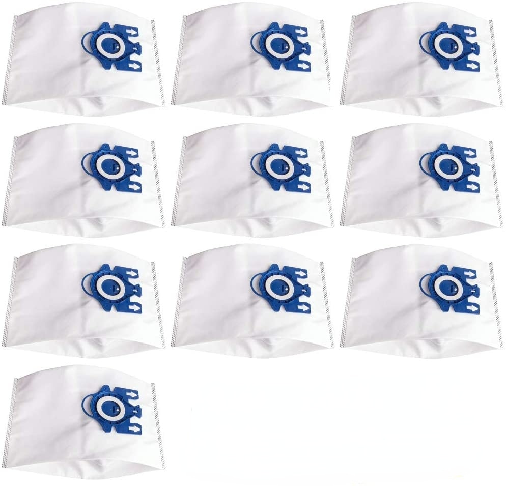 10Pcs AirClean 3D Miele Type GN Efficiency Dust Bag For Miele S2, S5, S8, Classic C1, Complete C2 and Complete C3 Series