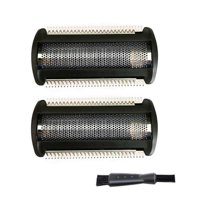 2Pcs BG2000 Replacement Body Groomer Foil Head for Norelco Bodygroom BG7040 BG7030 BG5025 BG2039