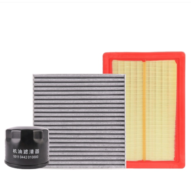 Oil filter air ffilter Air conditioning filter set filters for GS3 GS4 GS5 GA4