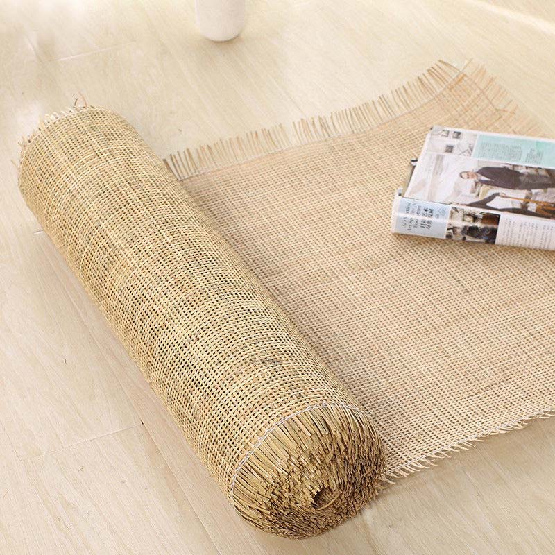 Furniture Decorative Natural Indonesian Rattan Cane Webbing Roll Home Table Chair Cabinet Ceiling Repair Material