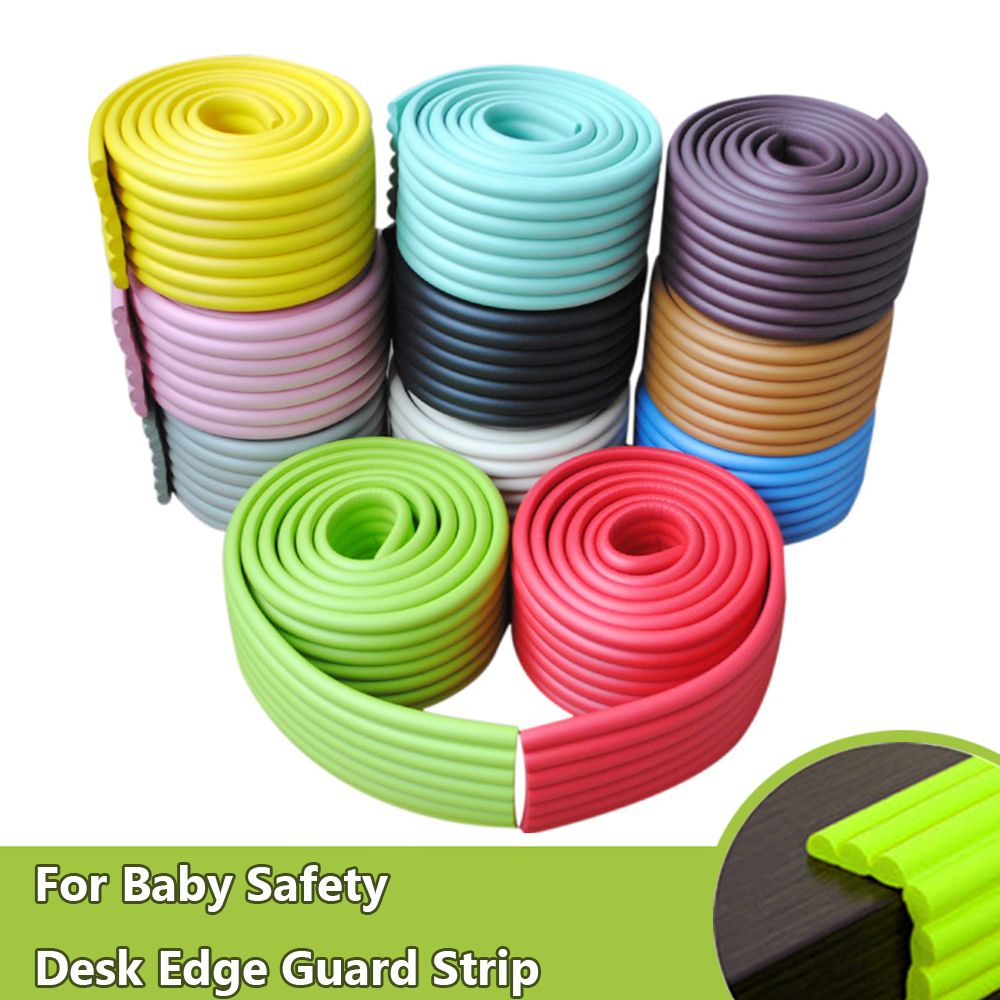 Kindergarten Foam Bumper Home Furniture Collision Cushion Desk Corner Protector Baby Safety Table Edge Guard Strip