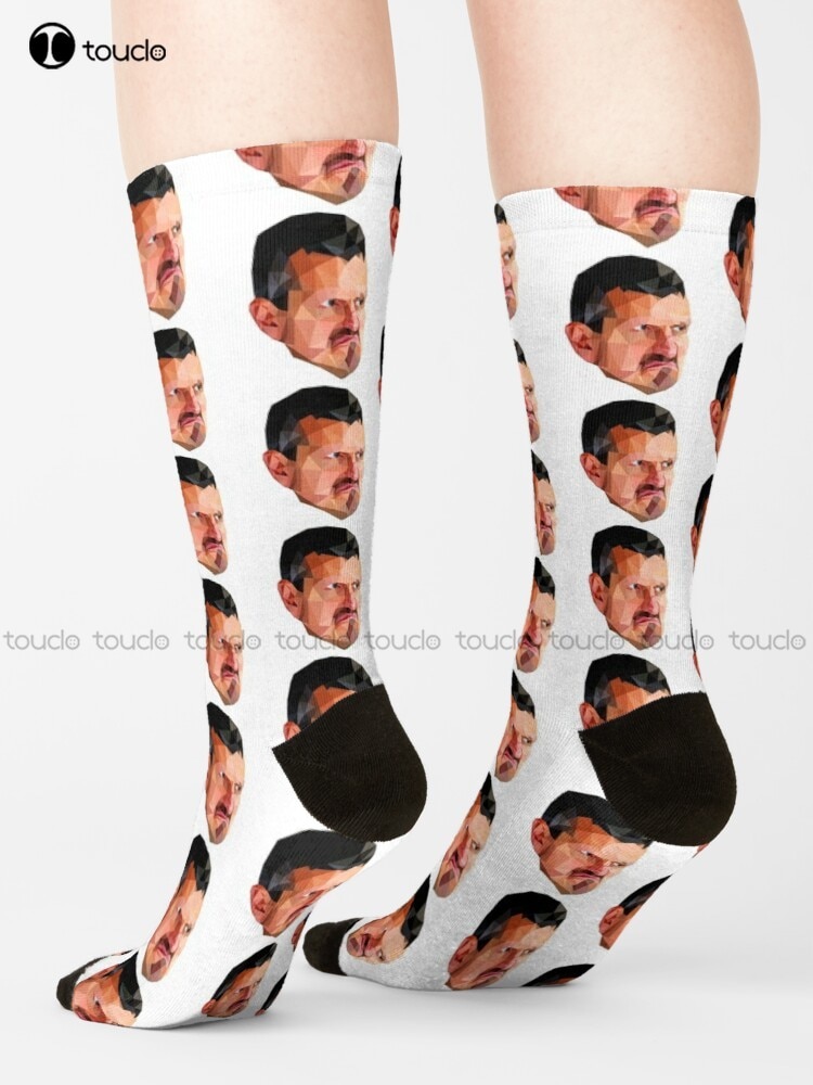 Guenther Socks White Soccer Socks Youth Street Skateboard Socks Harajuku Personalized Custom Unisex Adult Teen Youth Socks Retro