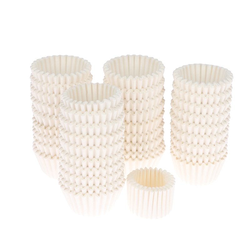 1000Pcs Disposable Cake Paper Liner Baking Muffin Cake Cupcake Cake Tray Paper Cups Grease Proof Cupcake Paper Cups Dessert