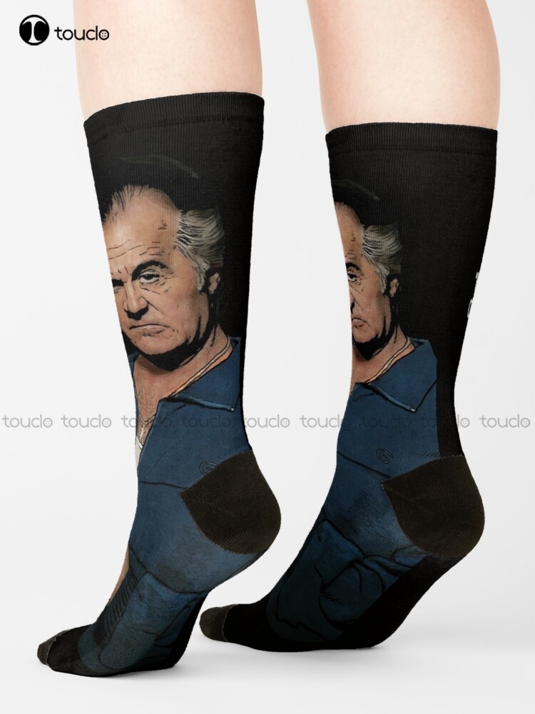 Sopranos - Paulie Walnuts (White Letters) Socks Socks For Men Personalized Custom Unisex Adult Teen Youth Socks Hd High Quality