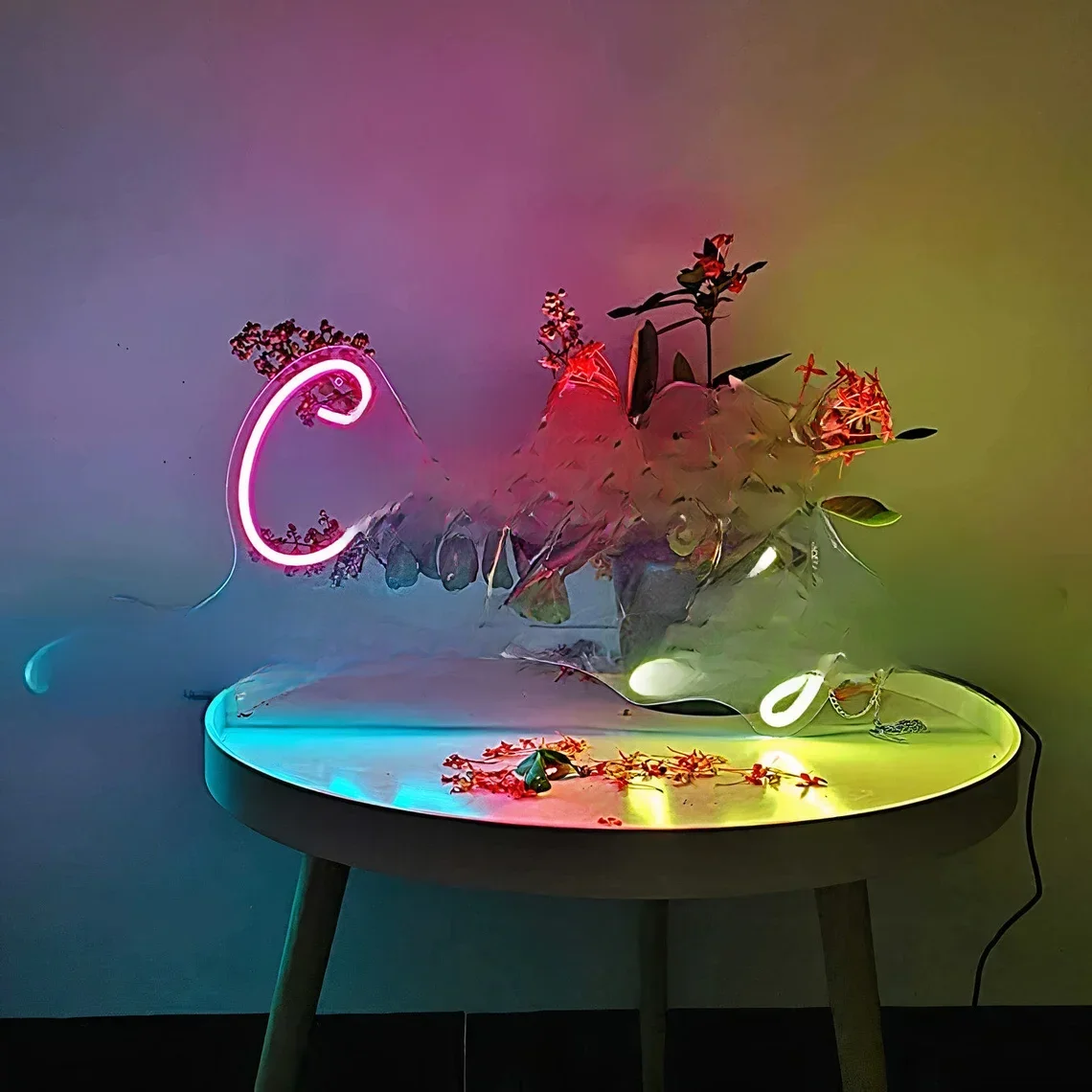 Private Custom Neon Sign Personalised Name Design Business Logo Room Wall LED Light Birthday Party