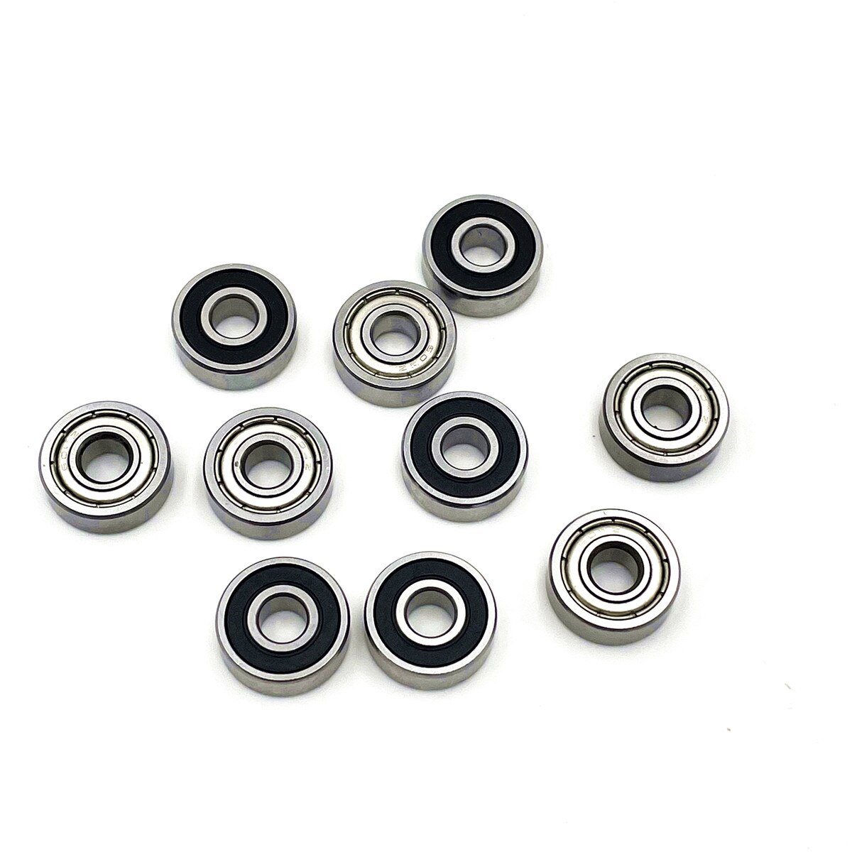 5pcs 607ZZ 607-ZZ 607-2Z 607Z Metal Shield 607-2RS 607 RS Rubber Sealed 7x19x6mm Deep Groove Ball Bearing Miniature Bearings