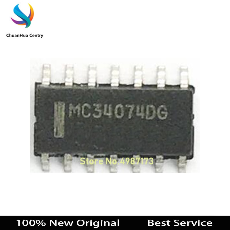 10 Pcs MC34074DR2G SOP14 100% New Original In Stock