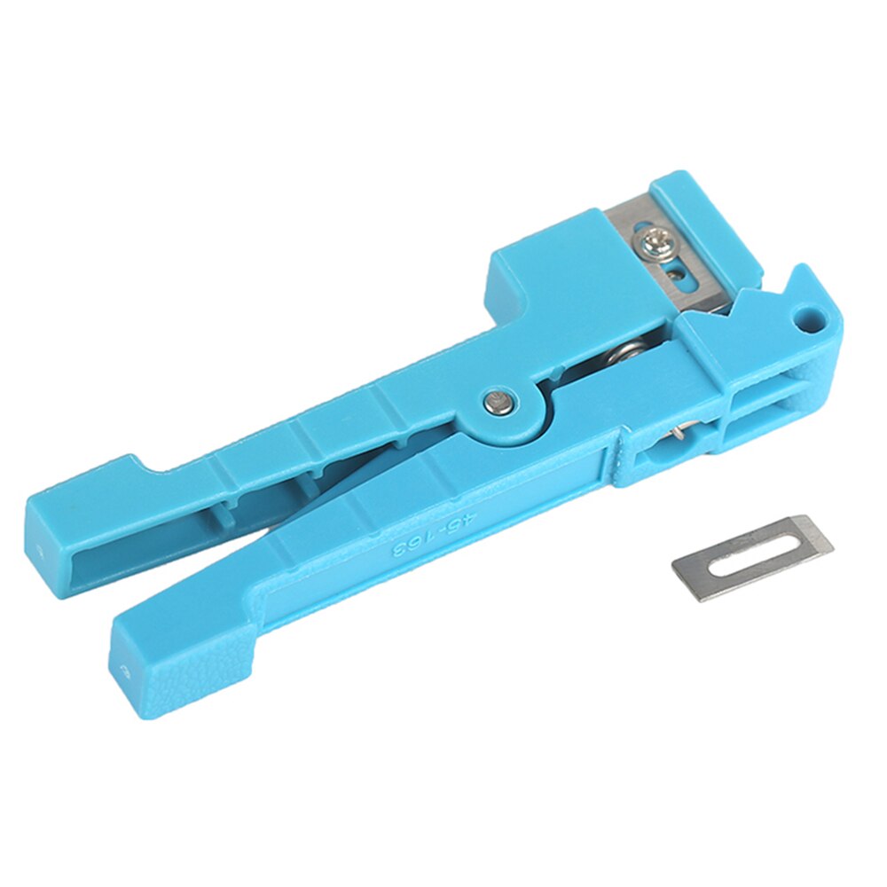 Fiber Optic Stripper Ideal 45-163 Coaxial Cable Stripper / Fiber Optic Cable Stripper get free blade