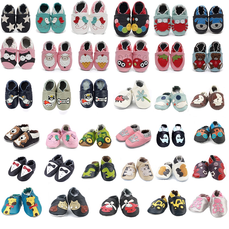 2022 Baby Girls Boys Shoes Toddler Soft Sole First Walker Crib babys walking shoes leather Moccasins for infant toddler slippers