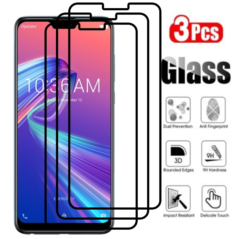Full Glue Cover Glass For Asus Zenfone Max Pro M2 Tempered Glass Screen Protector For Asus Zenfone Max Pro M2 ZB631KL Glass